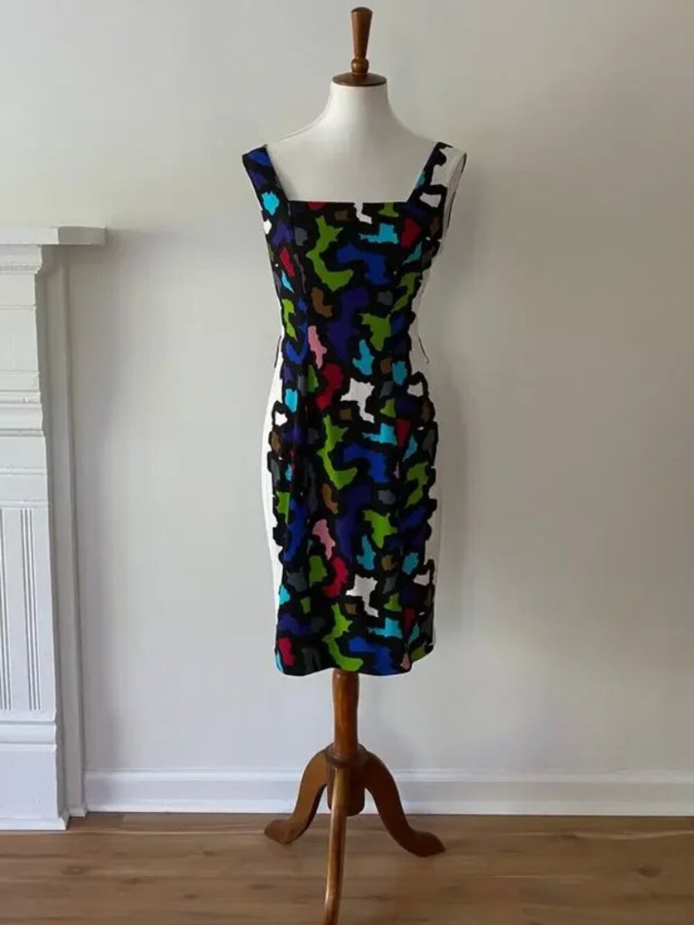 Vintage Dress Medium Y2K Art to Wear Small Joseph Ribkoff Cocktail Dress Hoco - Picture 5 of 15